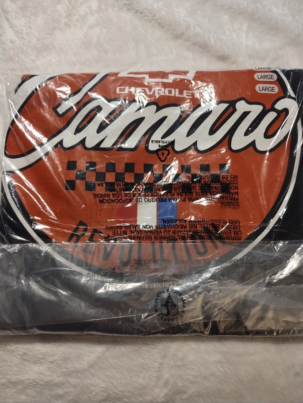 Chevrolet Camaro Graphic Short Sleeve Tee - Orange/Black